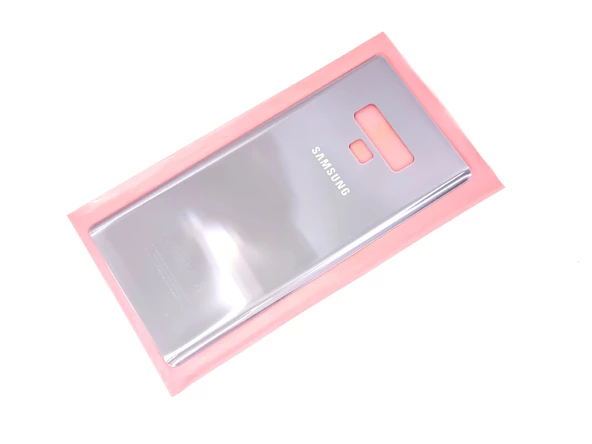 Tkgz Samsung Galaxy NOTE 9 Arka Pil Batarya Kapağı (CAM) MOR
