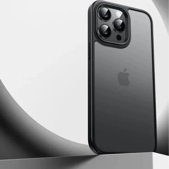 İPHONE 14 PRO YANLARI RENKLİ SİLİKON PARLAK ARKA YÜZEYLİ TLP TİGER HİBRİT KAPAK - 7