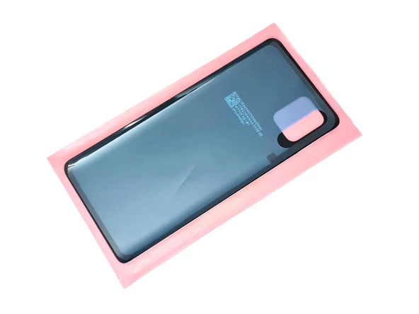 Tkgz Samsung Galaxy NOTE 10 LİTE Arka Pil Batarya Kapağı (CAM) SİYAH - 2