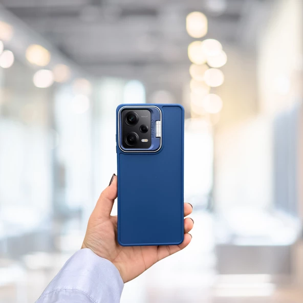 Xiaomi Redmi Note 12 Pro 5G Standlı İçi Süet Tpu Kılıf - 7