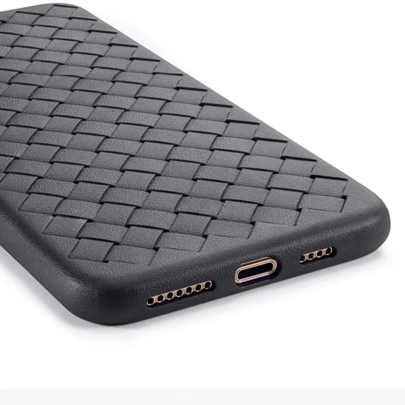 İPHONE 11 PRO MAX TLP ÖRGÜ DESENLİ SİLİKON KAPAK - Resim 2