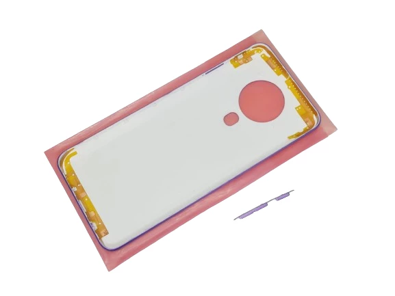 Tkgz Tecno Spark 6 (KE7) KASA Arka Pil Batarya Kapağı MAVİ - 2