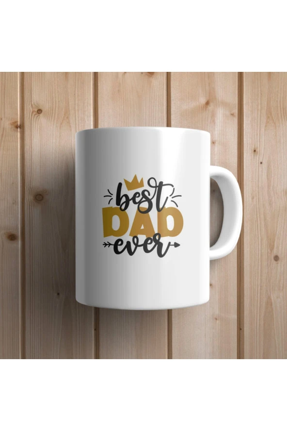 The Best Dad -baba - Babalar Günü Hediyesi Çay Kahve Kupası