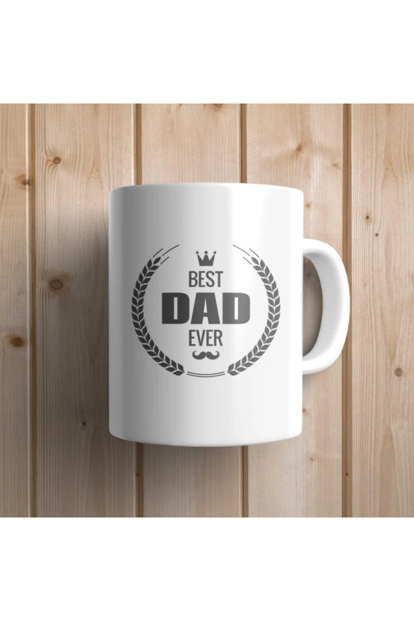 The Best Dad -baba - Babalar Günü Hediyesi Çay Kahve Kupası