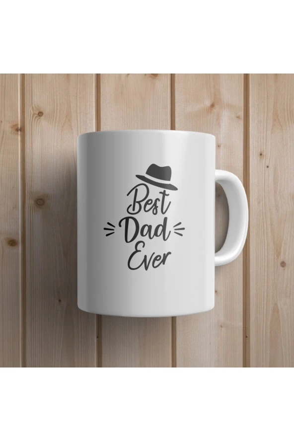 The Best Dad -baba - Babalar Günü Hediyesi Çay Kahve Kupası