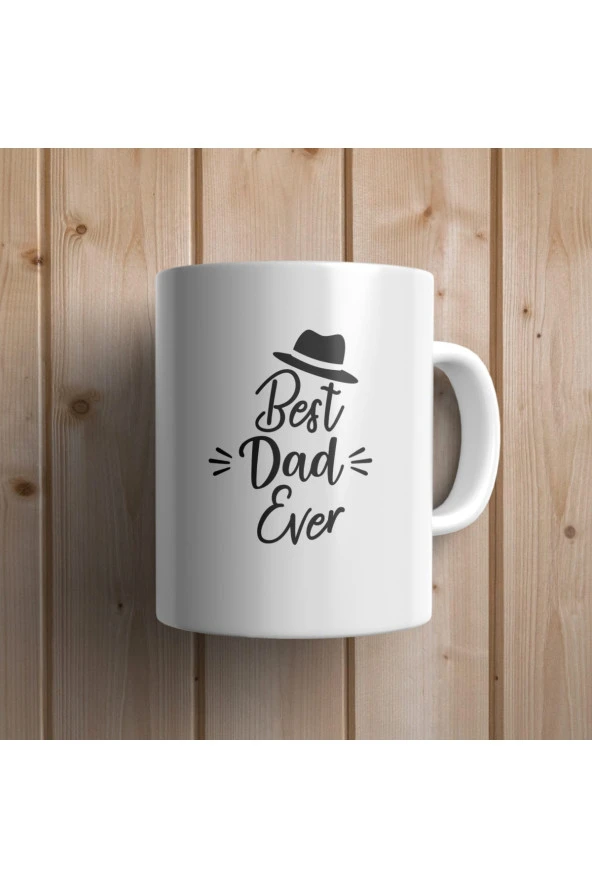 The Best Dad -baba - Babalar Günü Hediyesi Çay Kahve Kupası