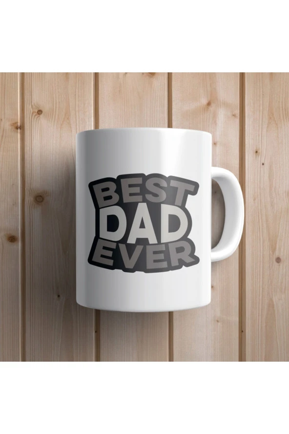 The Best Dad -baba - Babalar Günü Hediyesi Çay Kahve Kupası