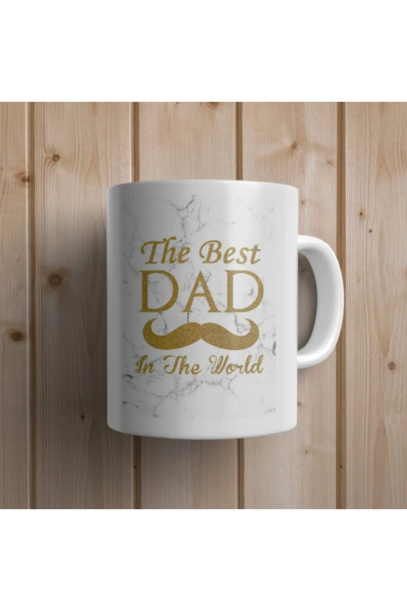 The Best Dad Babalar Günü Hediyesi Çay Kahve Kupası