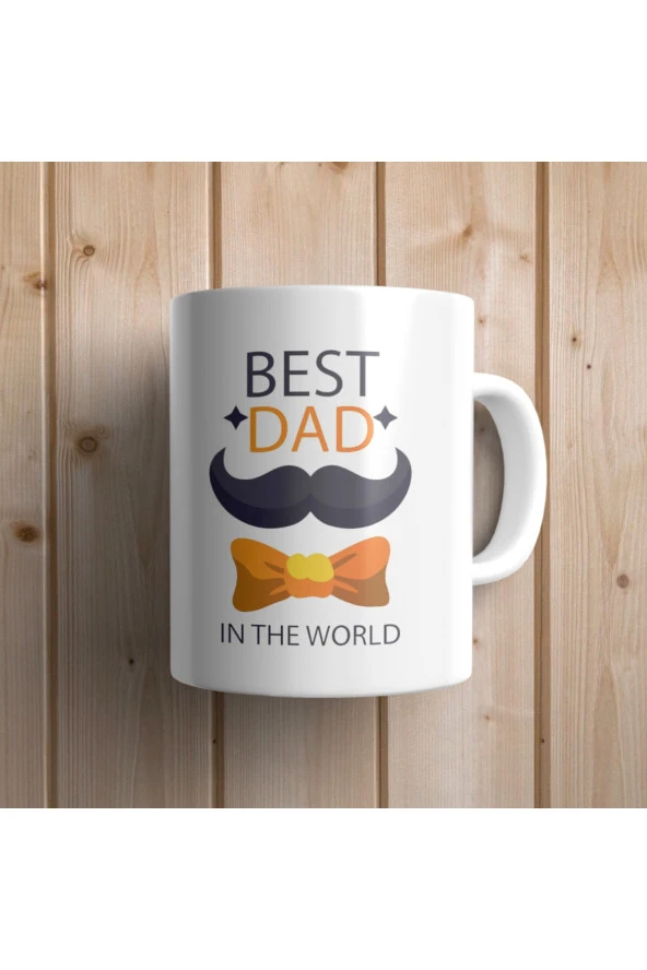 The Best Dad -baba - Babalar Günü Çay Kahve Kupası