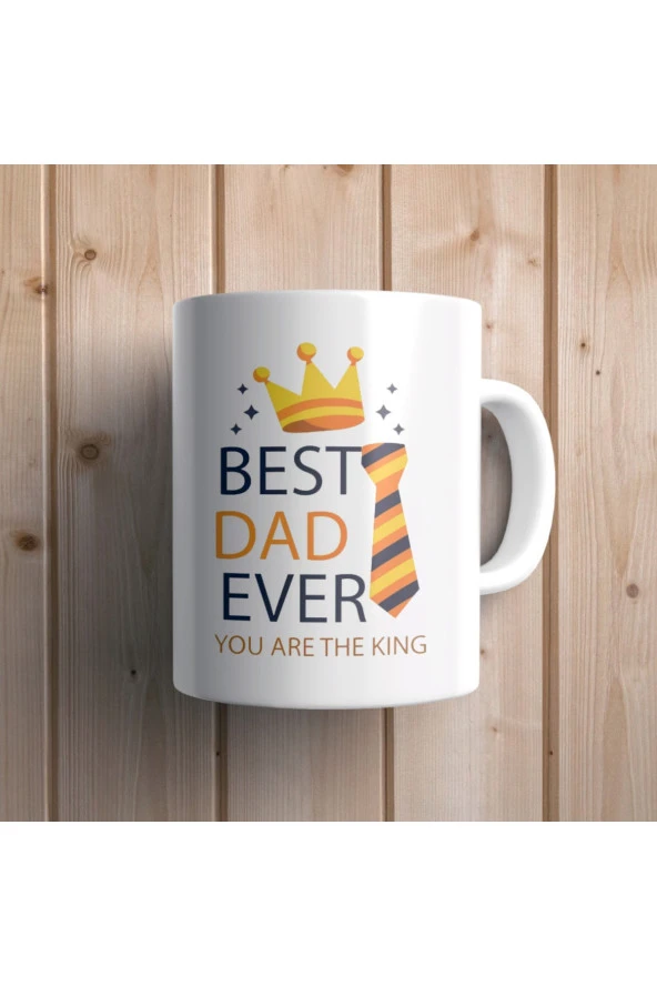 The Best Dad Babalar Günü Çay Kahve Kupası