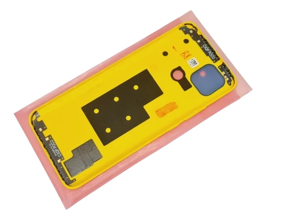 Tkgz Xiaomi Poco C40 kasa Arka Pil Batarya Kapağı SARI - 2