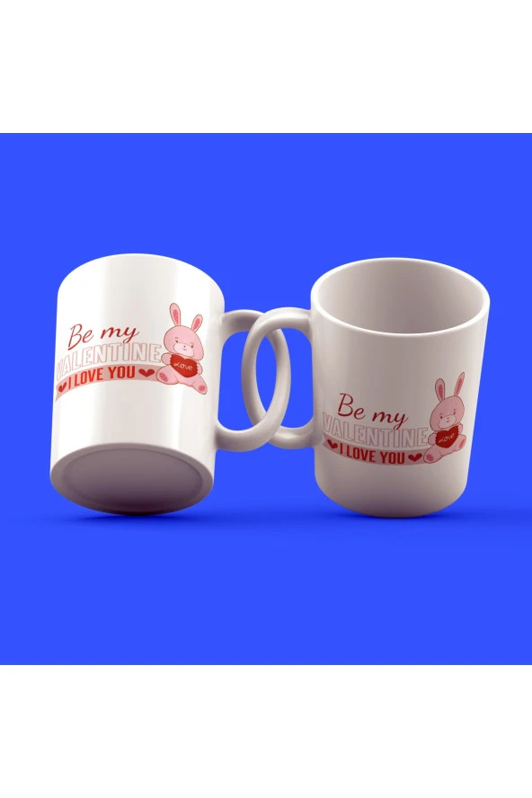 Sevgililer Günü Tasarımı Çay Kahve Kupası