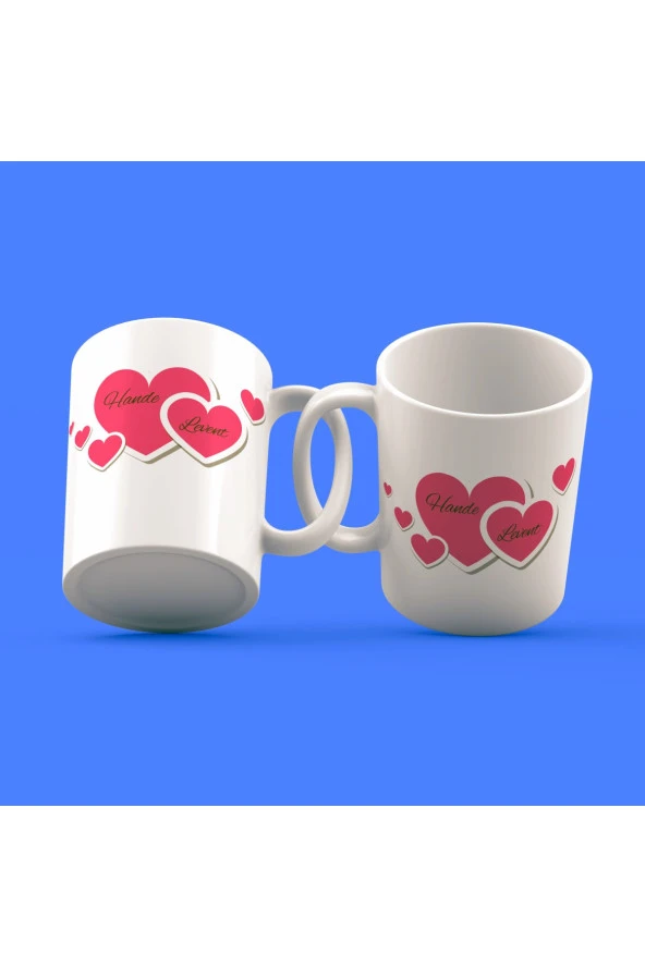 Sevgililer Günü Tasarımı Çay Kahve Kupası