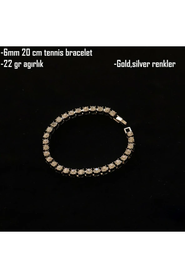 6mm Tennis Bileklik - 2