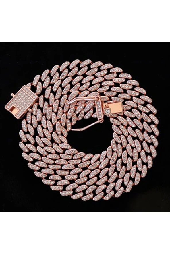 Çelik Kolye - Cuban Chain 8mm 50 Cm