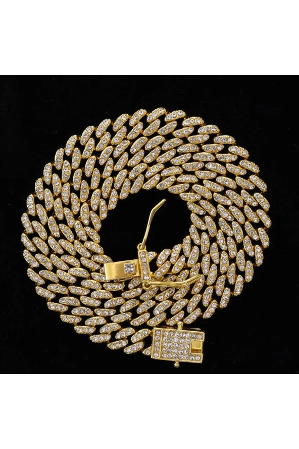 Çelik Kolye - Cuban Chain 8mm 50 Cm