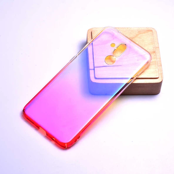 Huawei Mate 20 Lite Kılıf Parlak Renk Geçişli Kılıf - 2