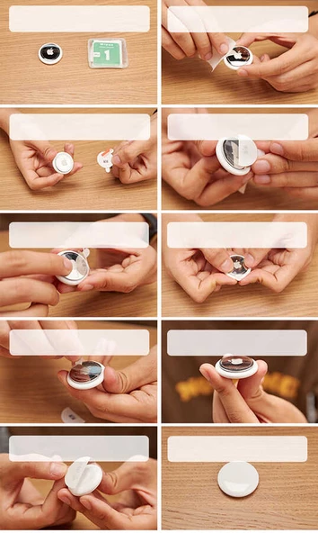 Airtag Yüzey Koruyucu Jelatini - 5