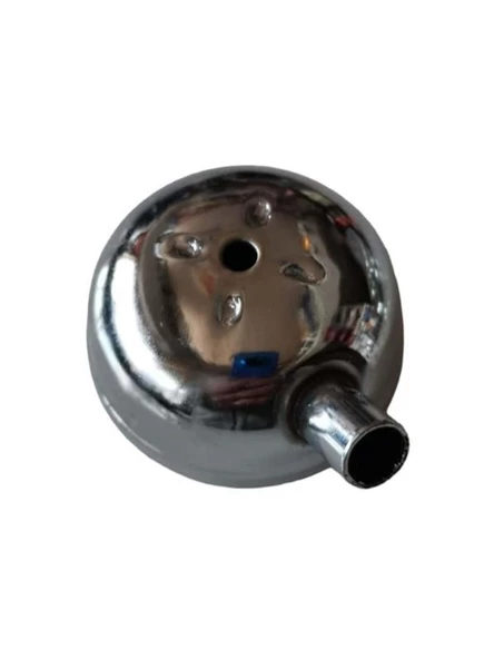 Mobylette Pejo Çırçır Egzoz Kapağı Nikel