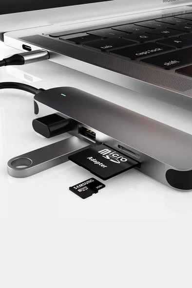 Torima 3 Port 3.0 Usb 2 Sd Card Hub YD-38 - 2