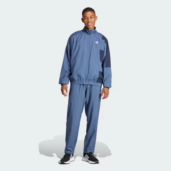 Adidas IP3111 Sportswear Colorblock Mavi Erkek Eşofman Takımı