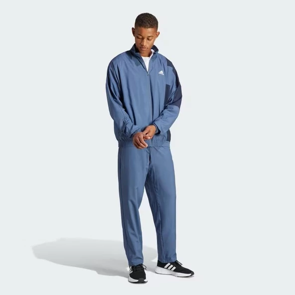 Adidas IP3111 Sportswear Colorblock Mavi Erkek Eşofman Takımı - 3