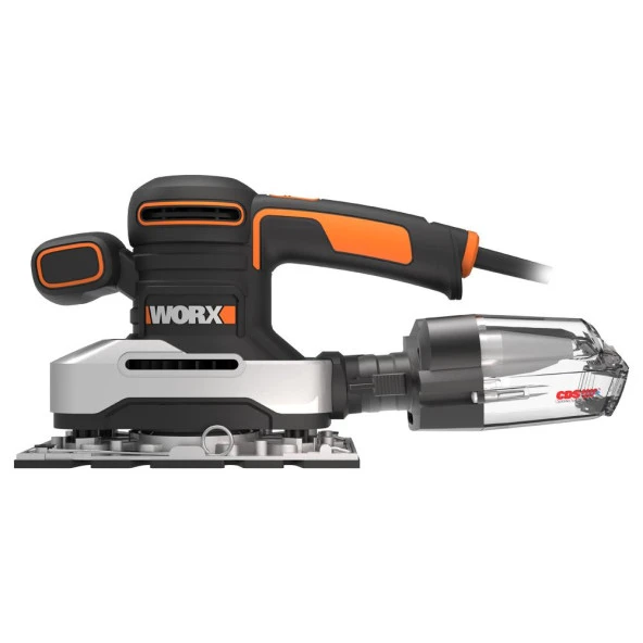 WORX WX642.1 270Watt Profesyonel Devir Ayarlı Titreşimli Zımpara - Resim 2