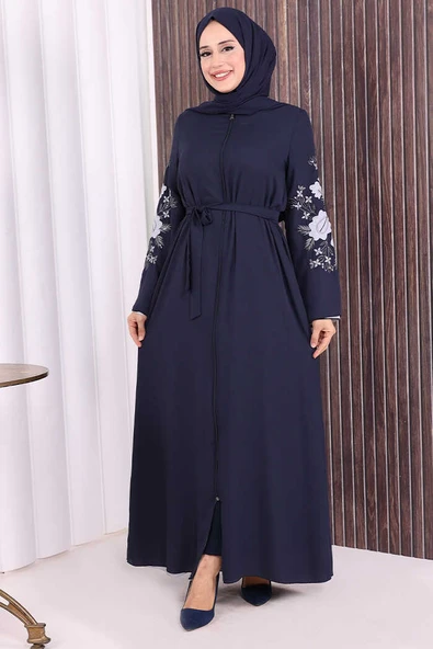 Çift Taraflı Çift Renk Ferace 7897 Lacivert ürün görseli