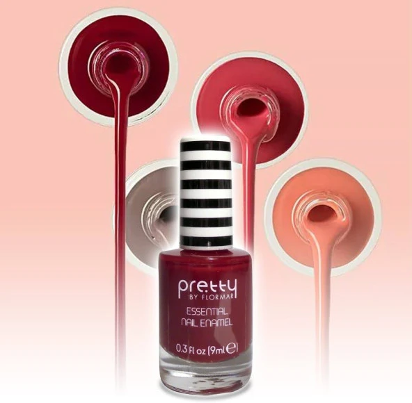 Flormar By Pretty Essentıal Nail Enamel Oje No 14 Red Apple