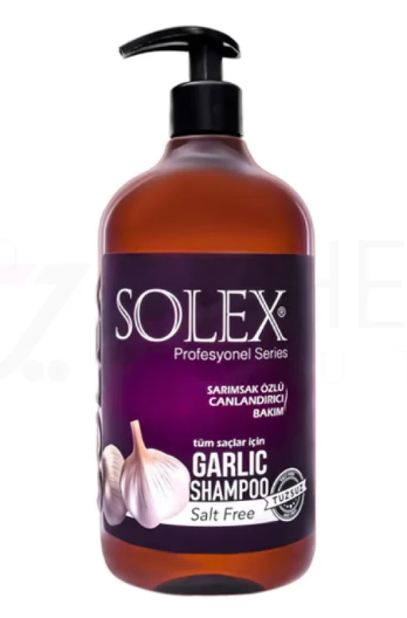 SOLEX ŞAMPUAN 1000ML-SARIMSAK ÖZLÜ