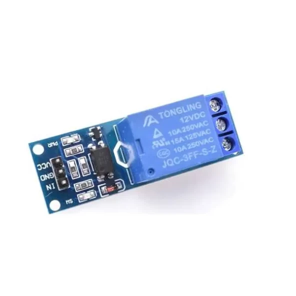 Arduino Röle Modülü Tekli 1 Kanal 12V -  Optocoupler Korumalı