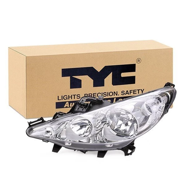 TYC Peugeot 207 Far Sol (20B060052B)