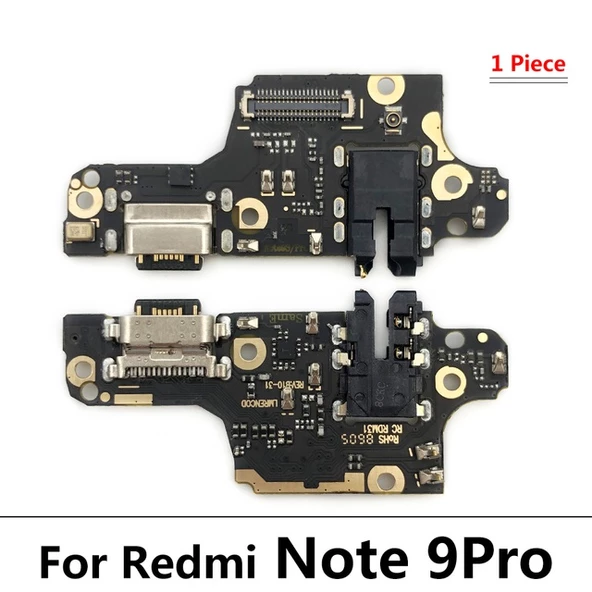 Tkgz Xiaomi Redmi NOTE 9 PRO ORJ Şarj Kulaklık Soketi