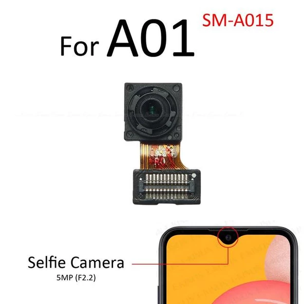 Tkgz Samsung Galaxy A01 Ön Kamera (Orjinal)