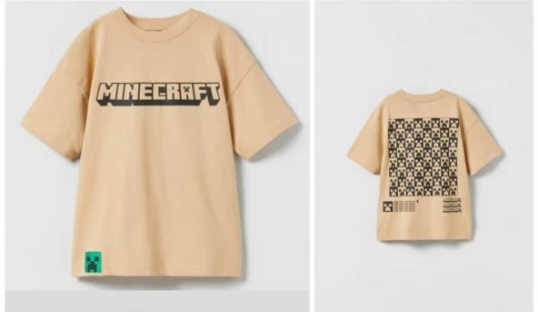 Minecraft Çocuk Tişört