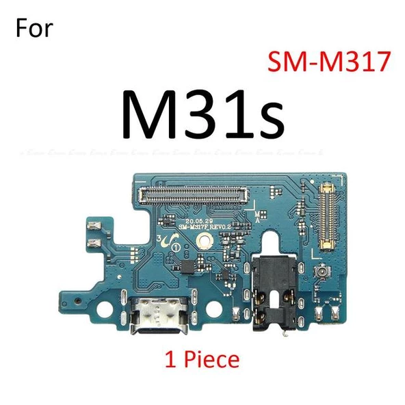 Tkgz Samsung Galaxy M31S FULL ORJ Şarj Soketi Kulaklık Soketi