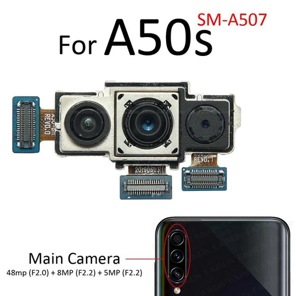 Tkgz Samsung Galaxy A50S Arka Kamera (Orjinal)