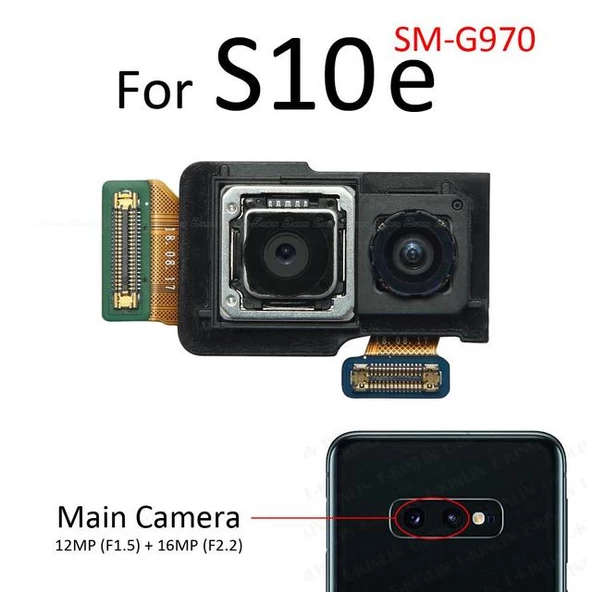 Tkgz Samsung Galaxy S10E Arka Kamera (Orjinal)