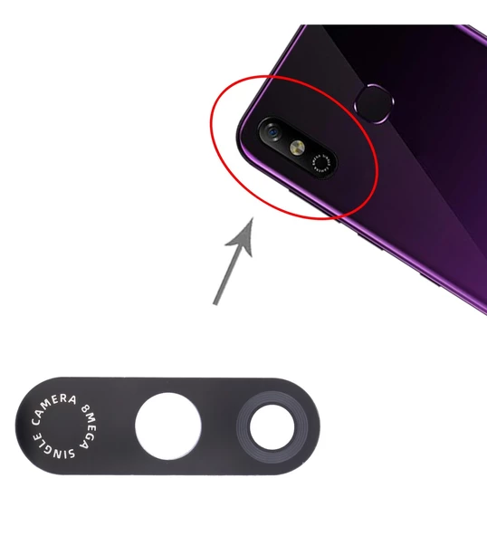 Tkgz Infinix Smart 4 Arka Kamera Camı Lens Yapışkanlı