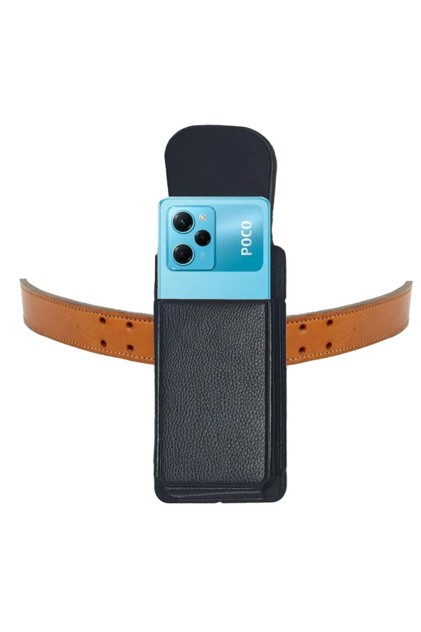 Poco X5 Pro 5g / Poco X5 Gt Kılıfı Kemere Takılan Bel Kemer Kapaklı Kılıf ürün görseli