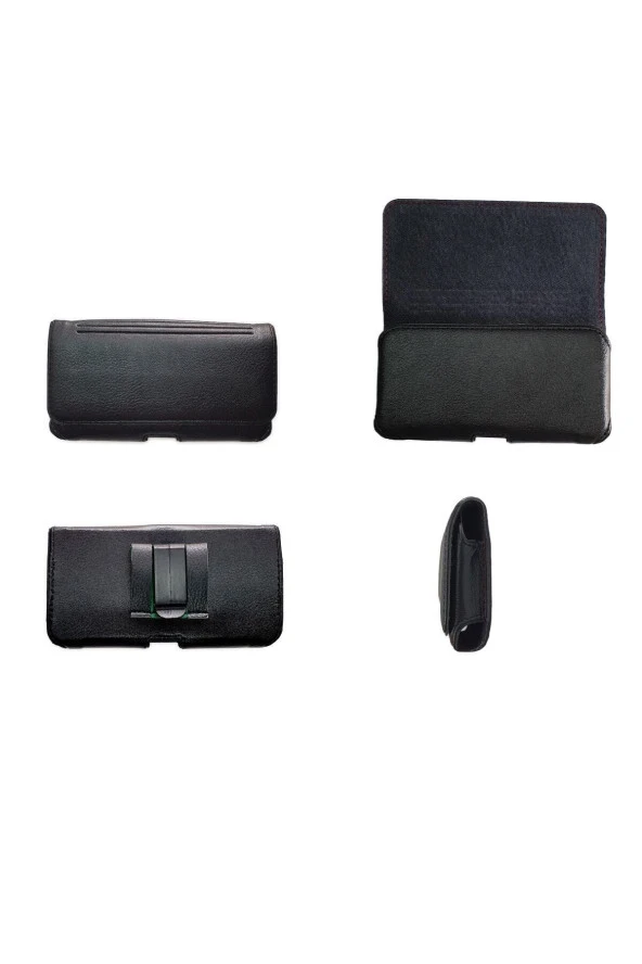 Iphone 12 Pro Max / 13 Pro Max / 14 Pro Max / 14 Plus Kemer Kılıfı Bel Telefon Kapaklı Kılıf - Resim 4