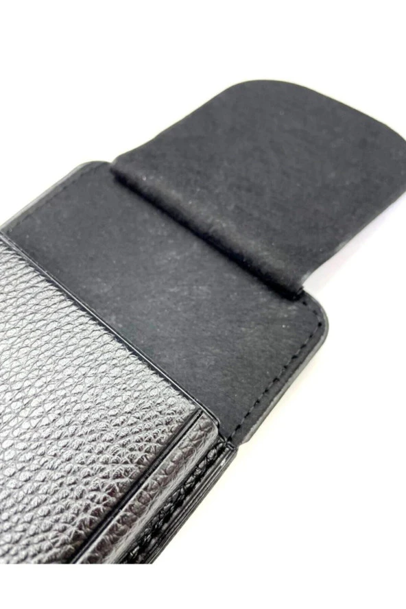 Xiaomi Poco F3 - Poco F3 Üniversal Bele Takılan Dik Kemer Kılıf - Resim 2