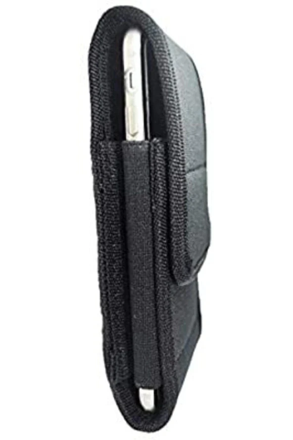 Siyah Imperteks Telefon Kılıfı Palaska Ve Kemere Takılabilir Su Geçirmez Tüm Telefonlara Uyumlu - Resim 2