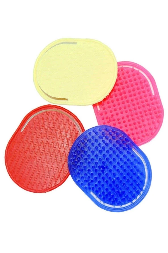 Ele Geçmeli Yıkama Tarağı Pratik Banyo Tarak Saç Masaj Tarağı Asorti - 5