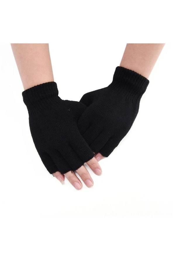 Parmaksız Orlon Eldiveni Kadın Ve Erkekler Için - 4