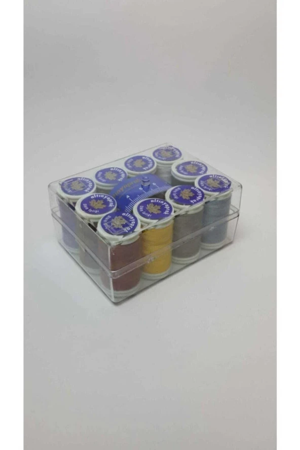 Mezuralı Dikiş Ipliği Seti - Resim 2