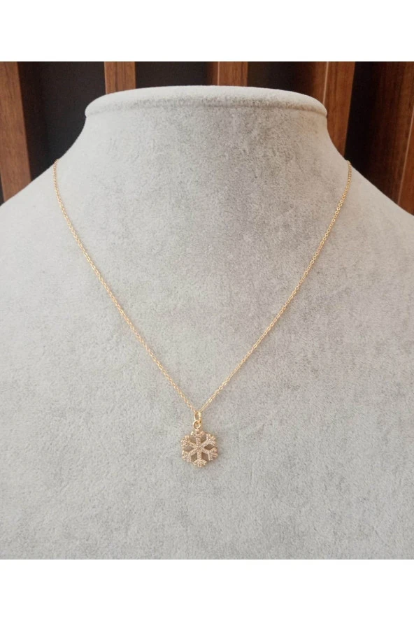 Kar Tanesi Zirkon Kolye - 2