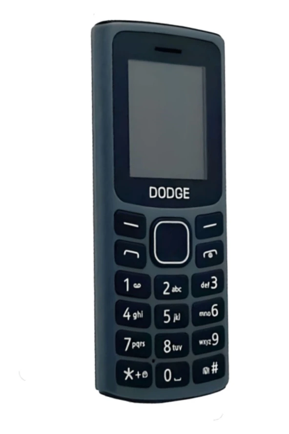 DODGE S3 DUAL MAVİ Tuşlu Cep Telefonu 2 Yıl Türkiye Garantili