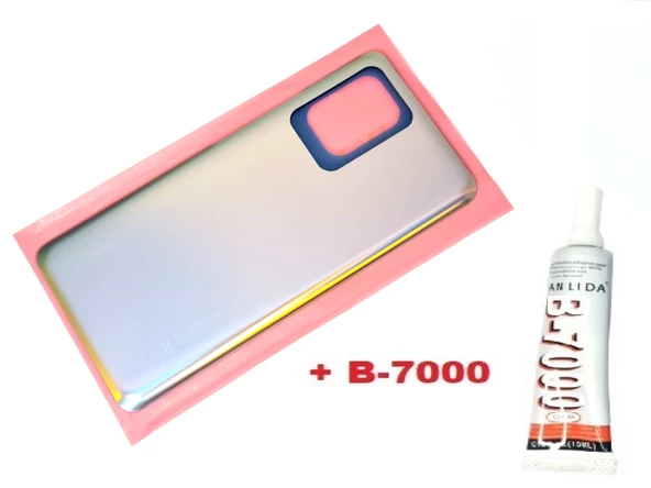 Tkgz Xiaomi Mİ 11 T PRO Arka Kapak Batarya Pil Kapağı (CAM+B-7000) GRİ