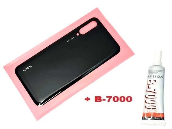 Tkgz Xiaomi Mİ A3 Arka Pil Batarya Kapağı (CAM+B-7000) SİYAH ürün görseli 1